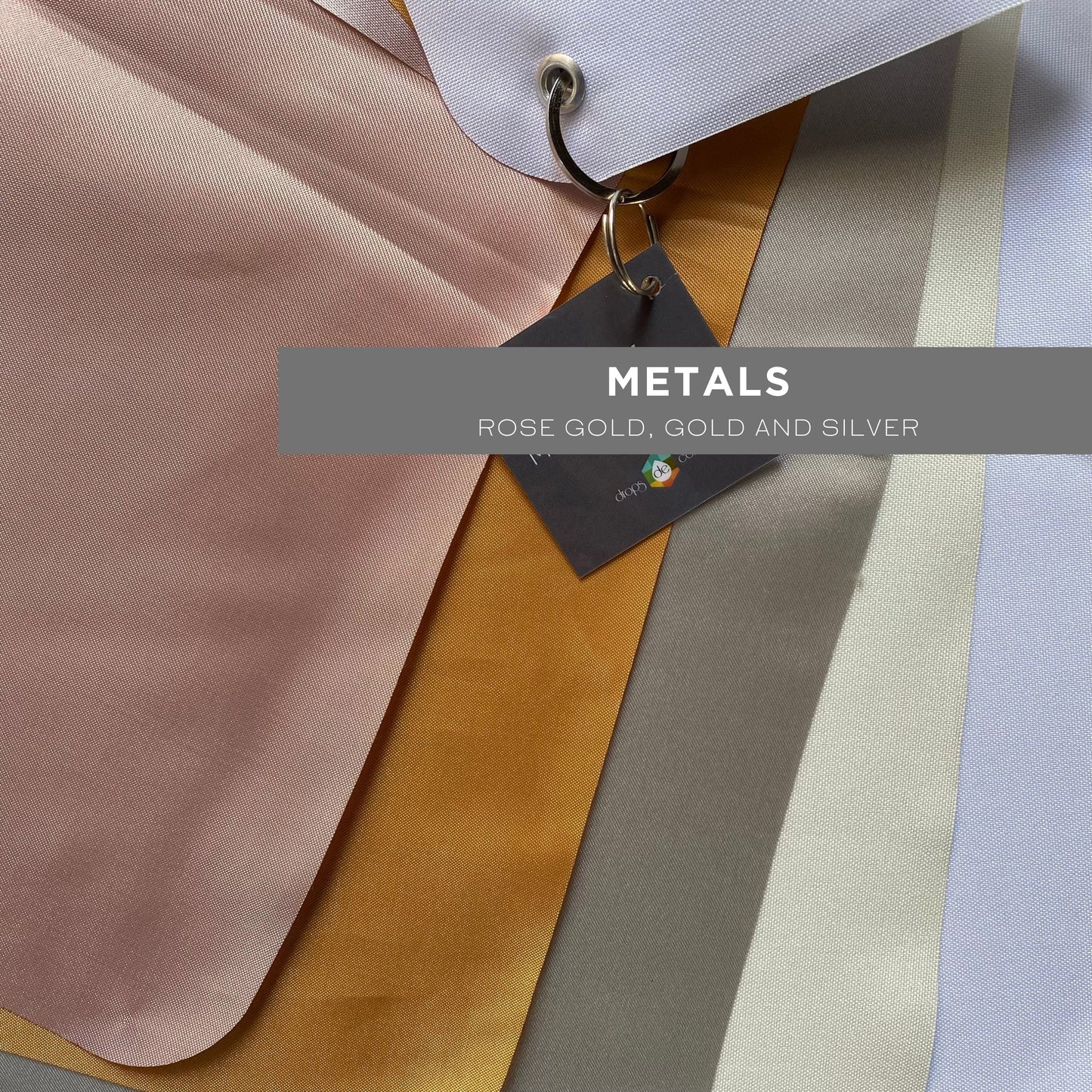 Solids Set - Metals and Neutrals - for Color Analysis