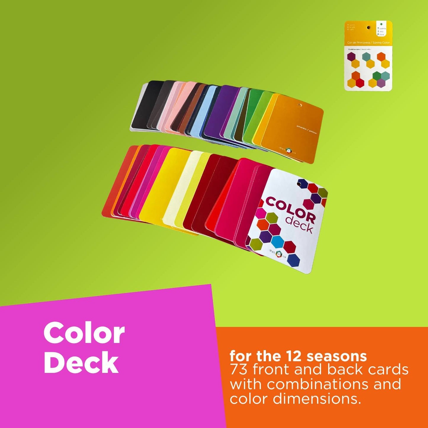 Trio of Decks for Color Analysis