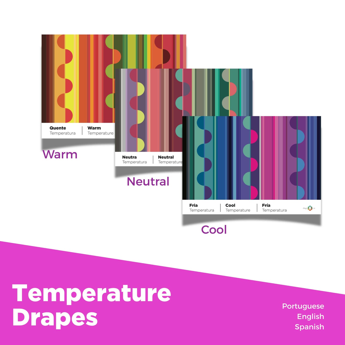 Drapes Set - Dimensions - 9 drapes