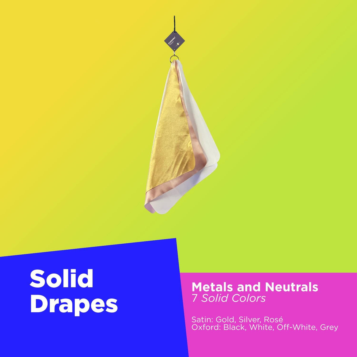 Solids Set - Metals and Neutrals - for Color Analysis