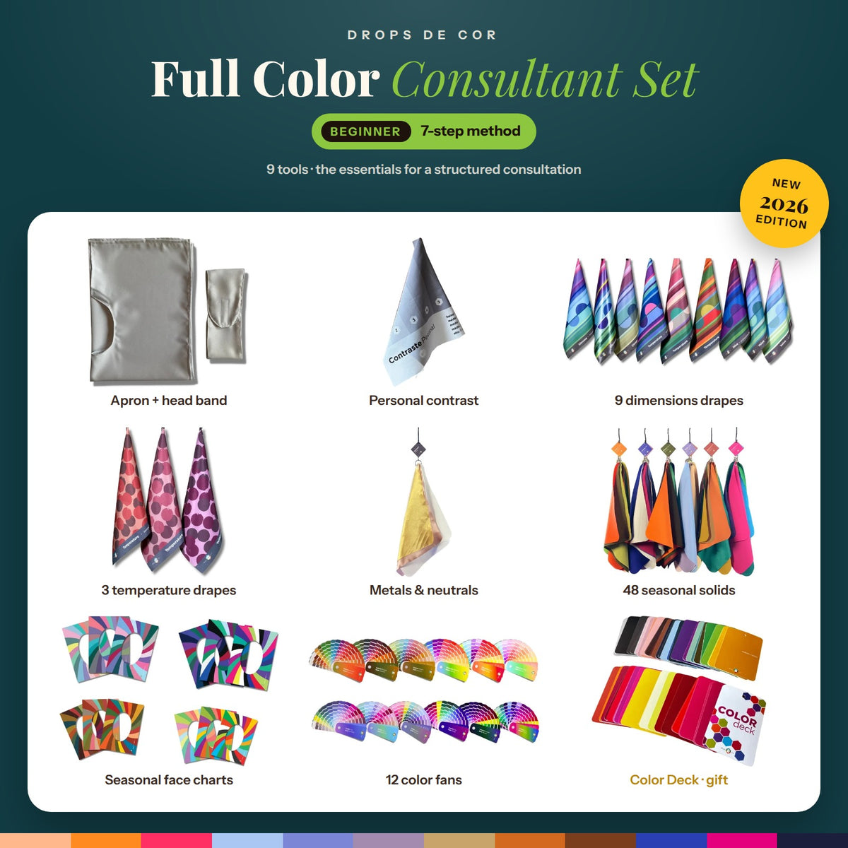 Color Analysis In Person Training Course - Austin January 29th