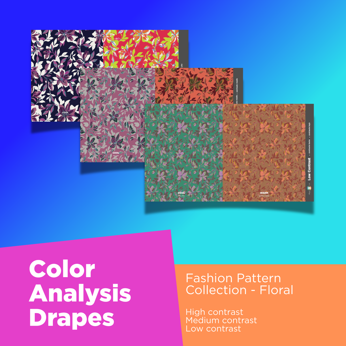 New 2026 Edition – Floral Drapes – Fashion Print Collection