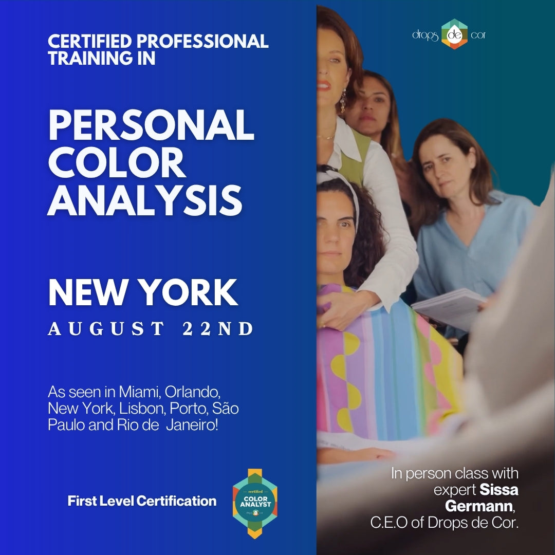 Color Analysis In Person Training Course - New York August 22nd