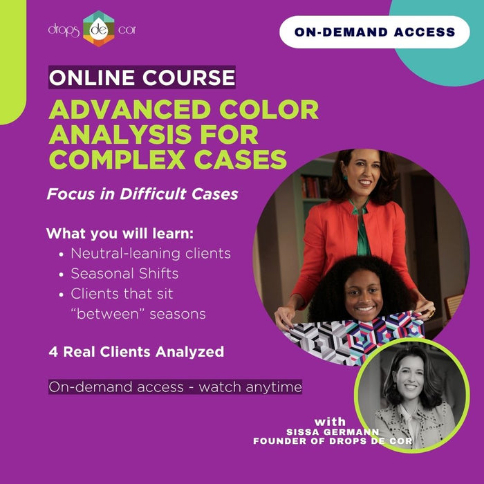 Advanced Color Analysis for Complex Cases workshop