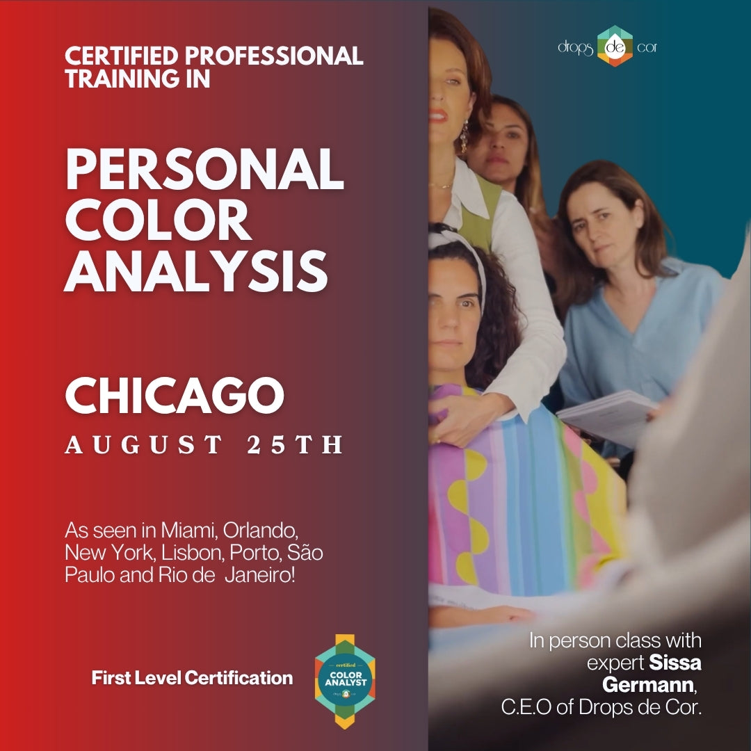 Color Analysis In Person Training Course - Chicago August 25th