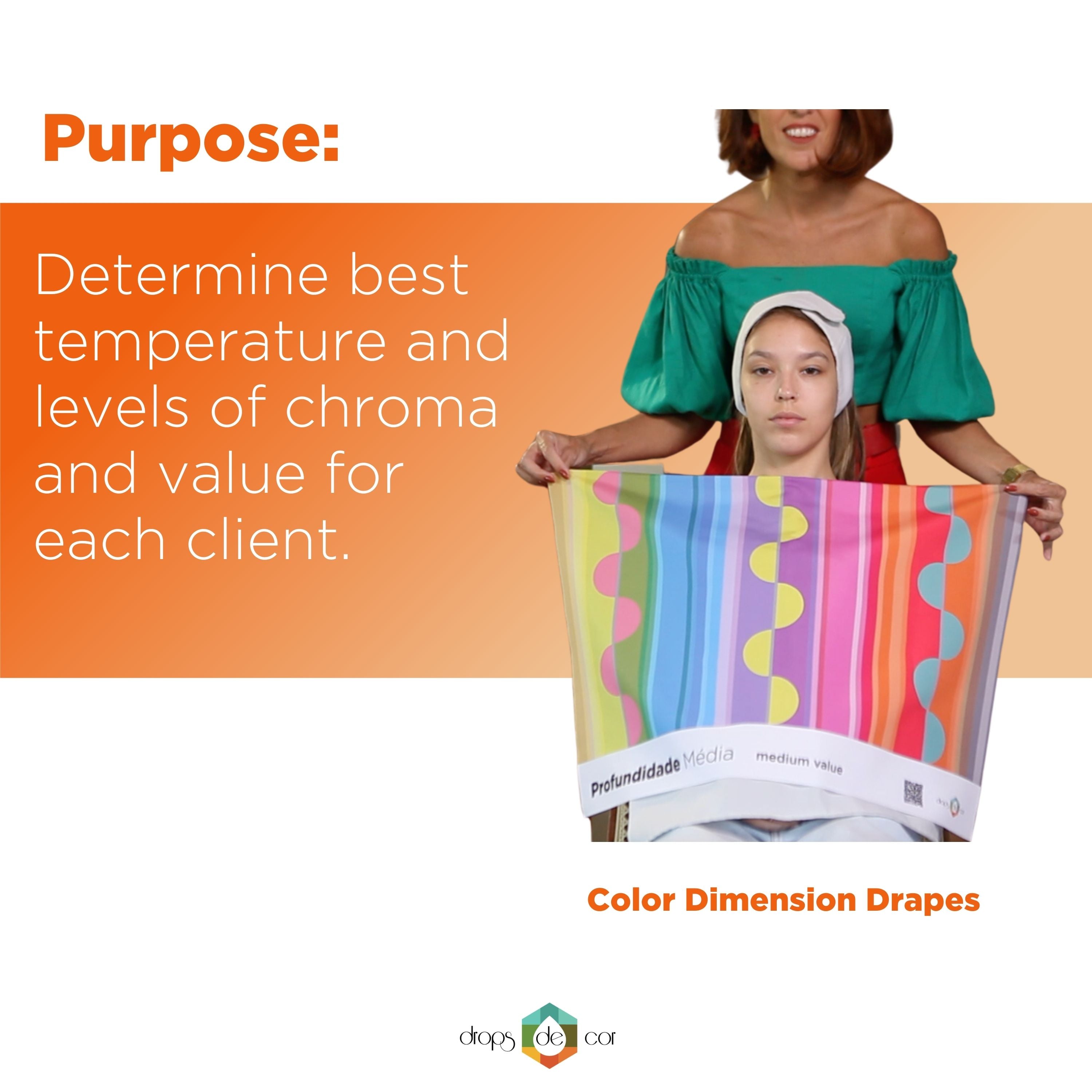 Drapes Set - Dimensions -  9 drapes