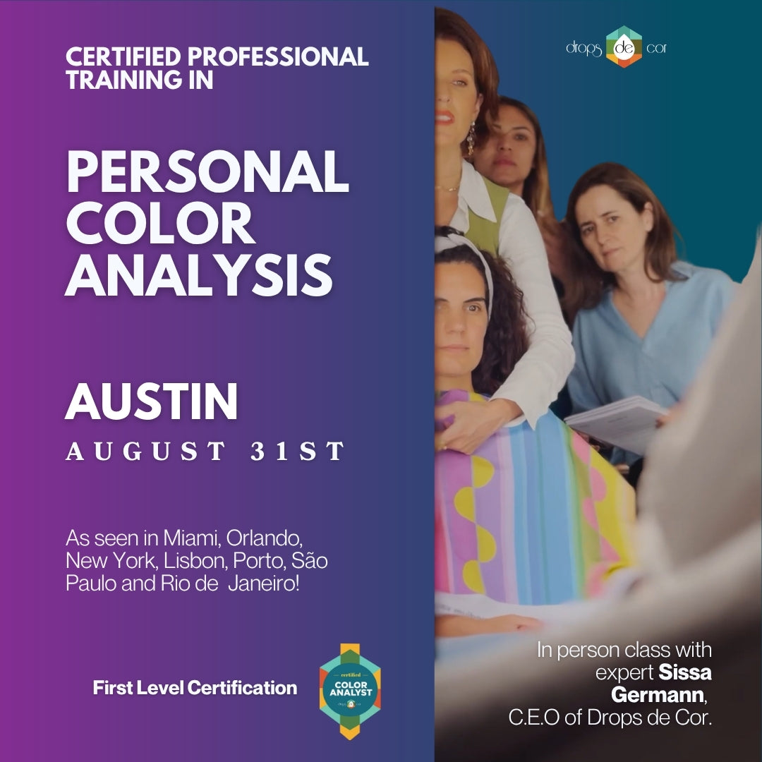 Color Analysis In Person Training Course - Austin - August 31st