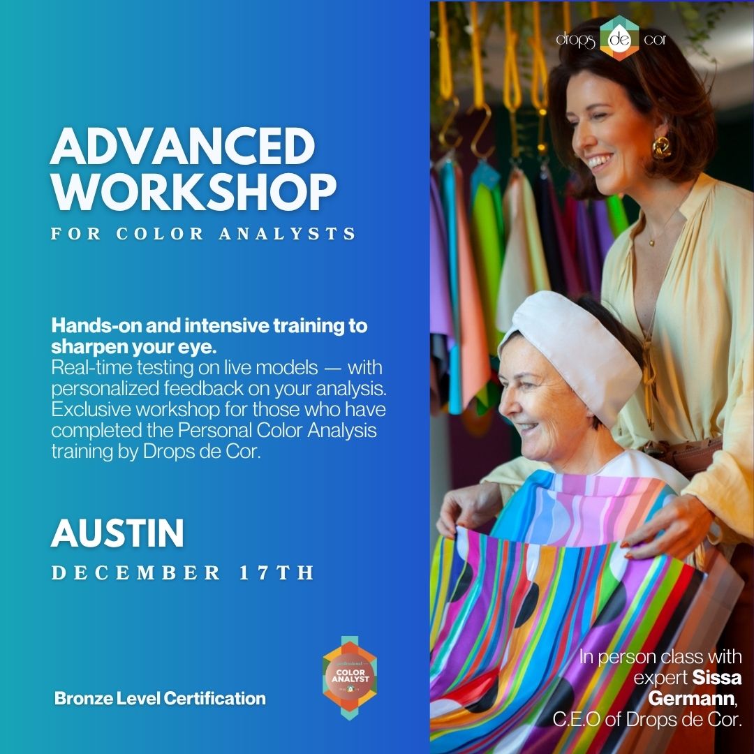 Advanced Workshop for Color Analysts - Austin December 17th