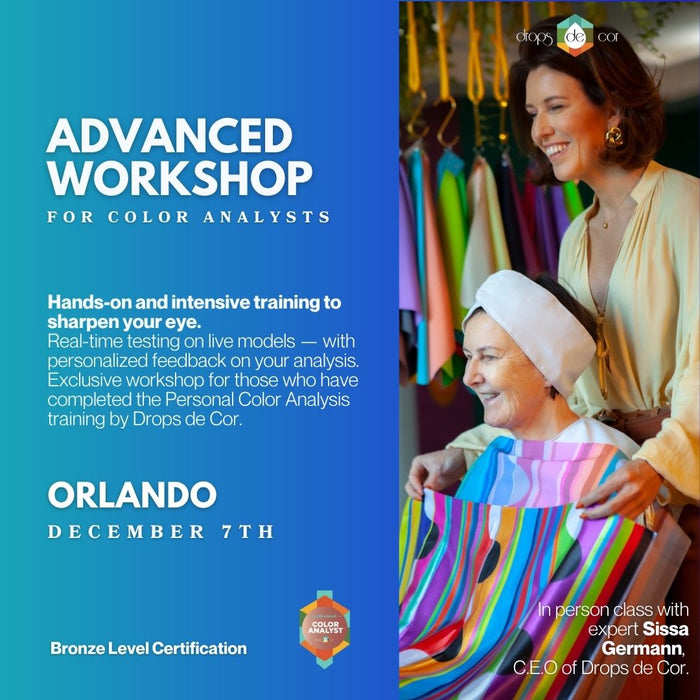 Advanced Workshop for Color Analysts - Orlando December 7th