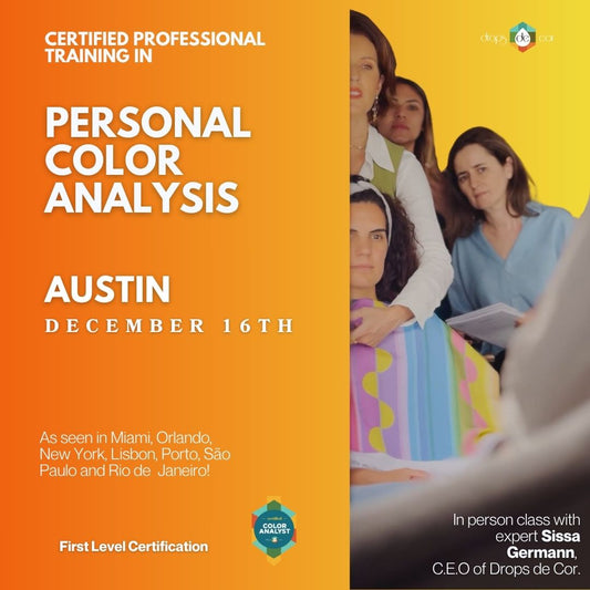 Color Analysis In Person Training Course - Austin December 16th