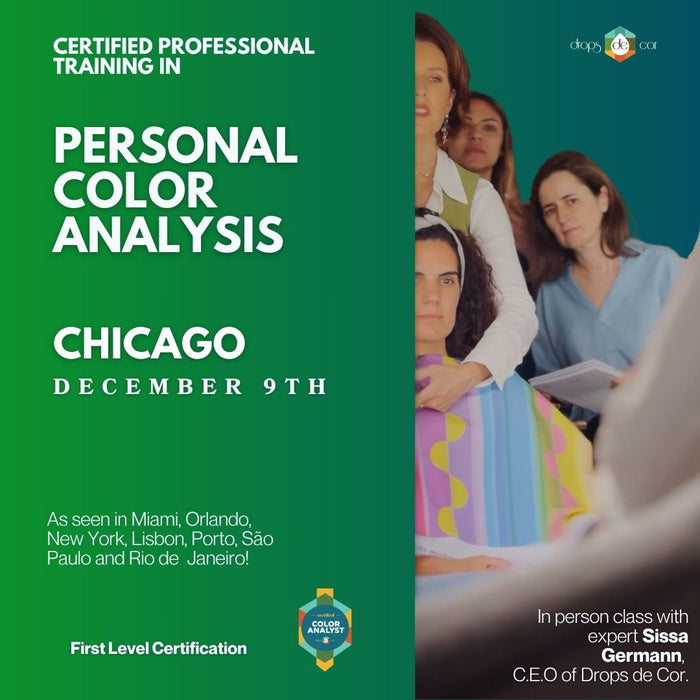 Color Analysis In Person Training Course - Chicago December 9th