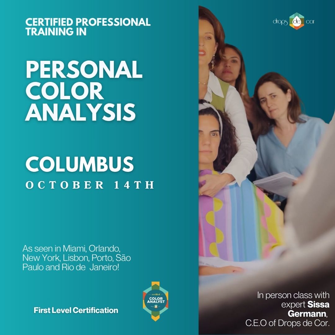 Color Analysis In Person Training Course - Columbus - October 14th