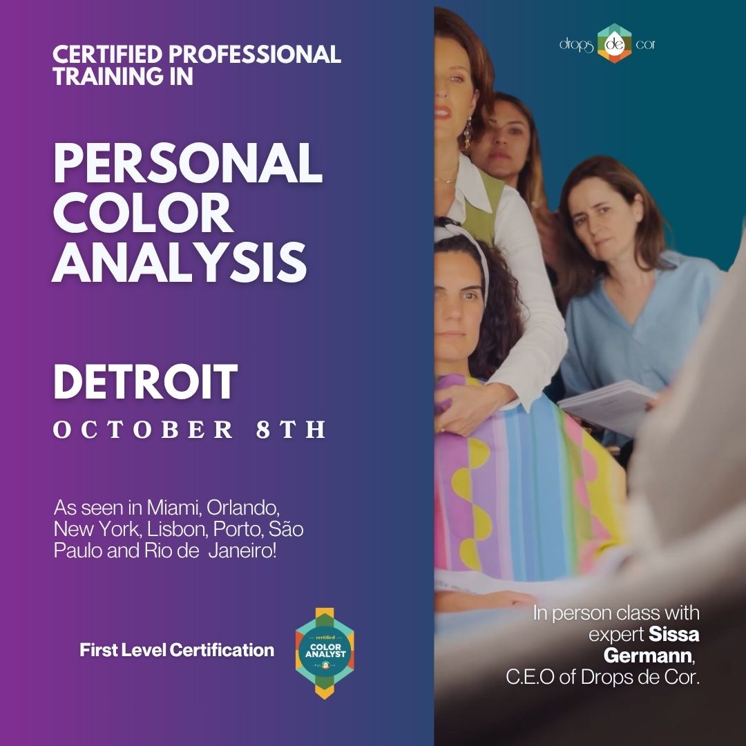 Color Analysis In Person Training Course - Detroit- October 8th