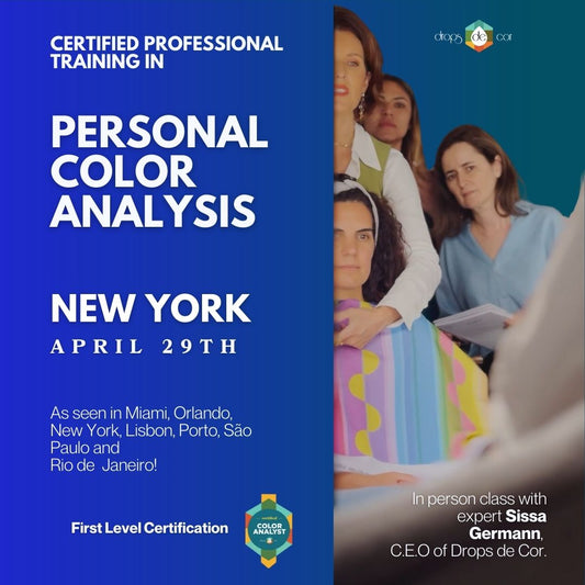 Color Analysis In Person Training Course - New York April 29th