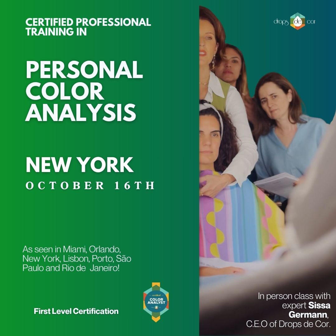 Color Analysis In Person Training Course - New York October 16th