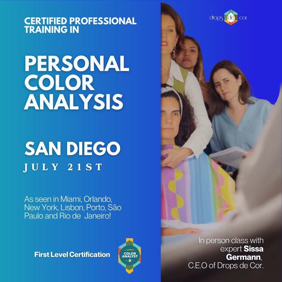 Color Analysis In Person Training Course - San Diego - July 21st