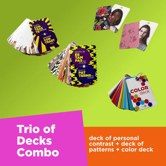 Trio of Decks for Color Analysis