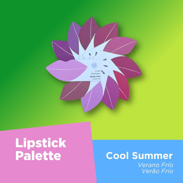 Lipstick Palette · Cool Summer