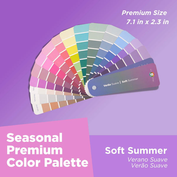 Seasonal Color Analysis Palette Premium  - Soft Summer