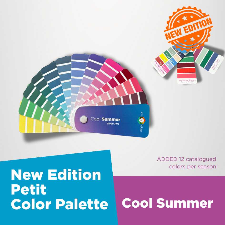 New Edition: Seasonal Petit Color Palette - Cool Summer