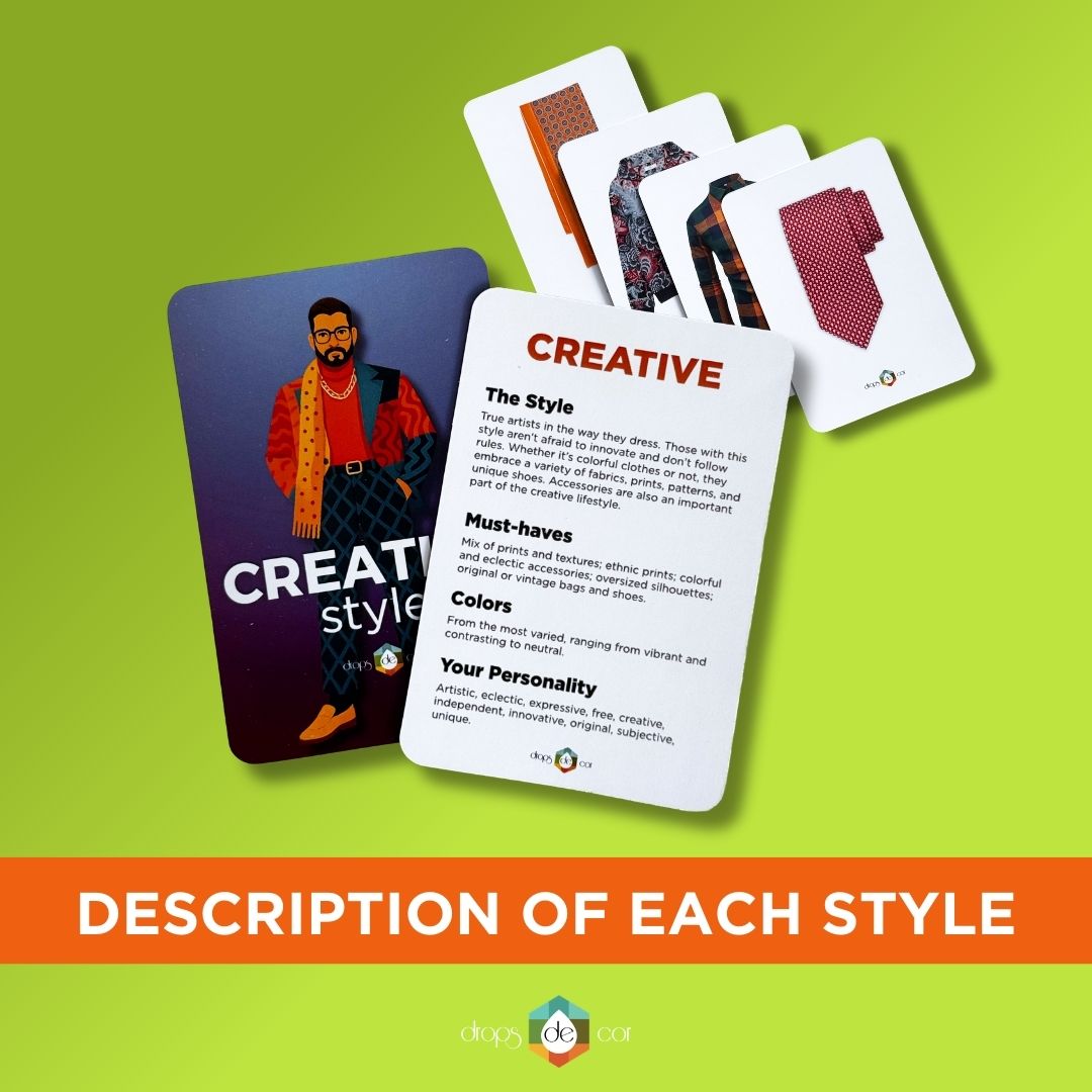 Style Deck New Edition - Male - 7 universal styles