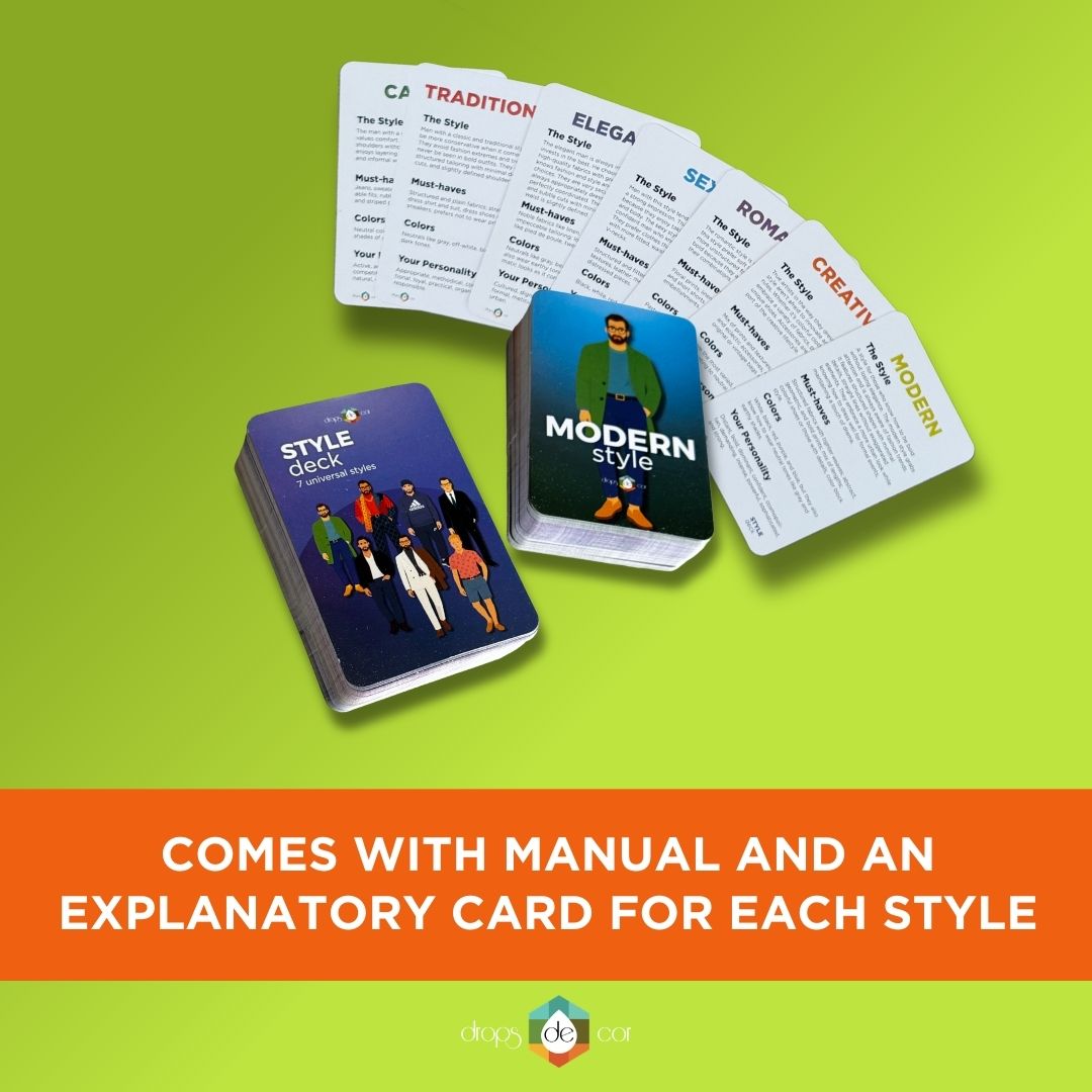 Style Deck New Edition - Male - 7 universal styles