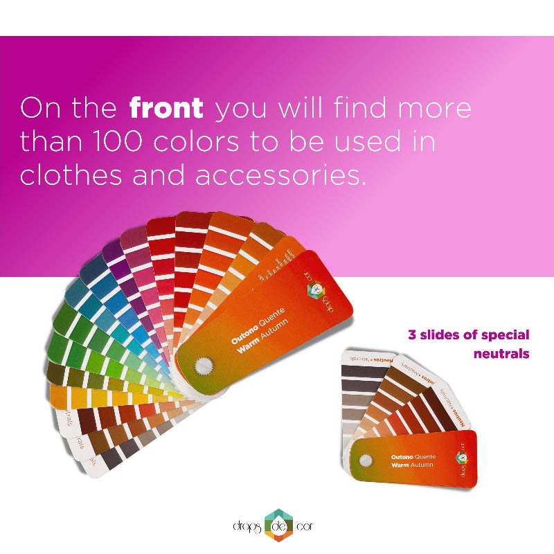 Personal Color Analysis fan available in 12 seasons. 