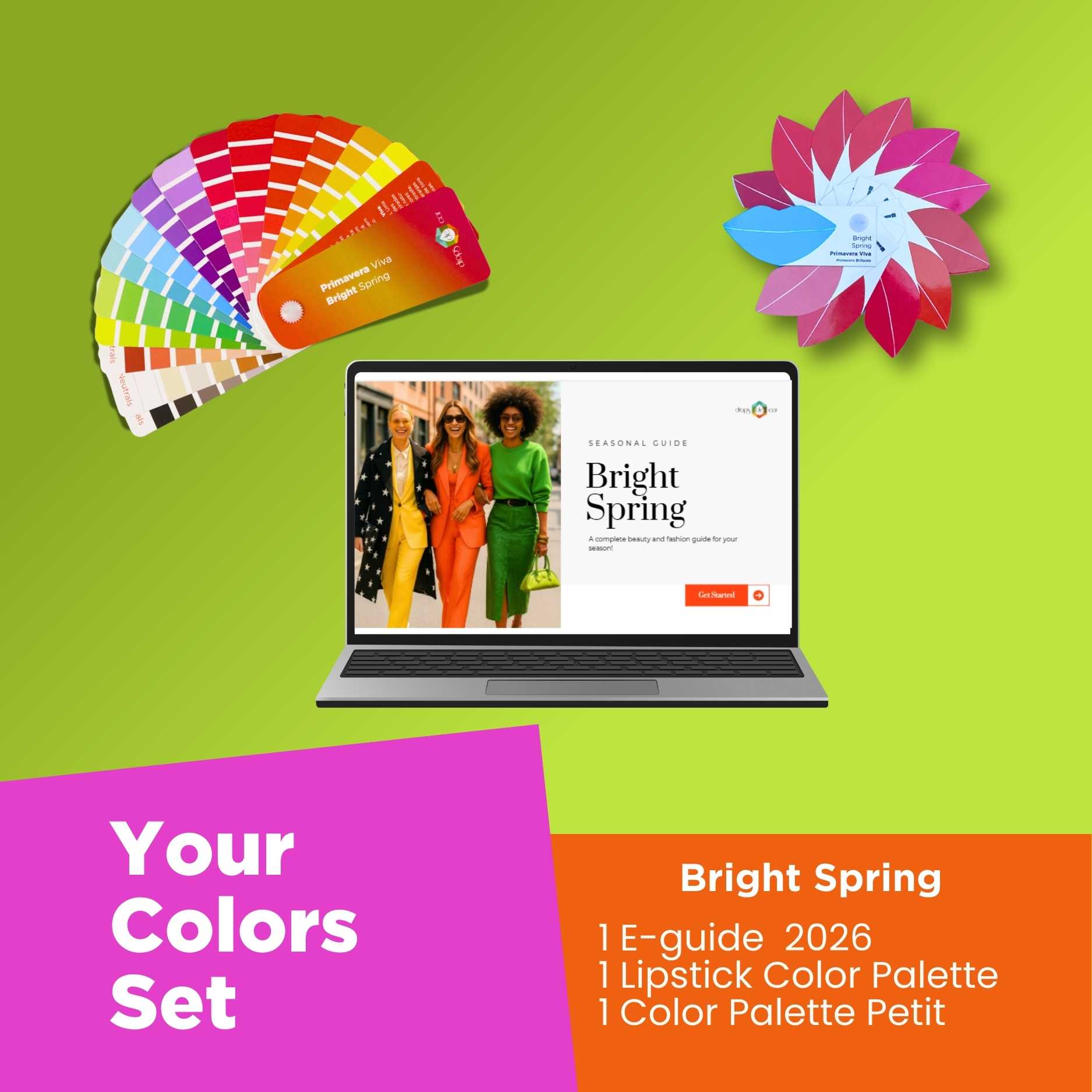 Your Colors Set - Bright Spring