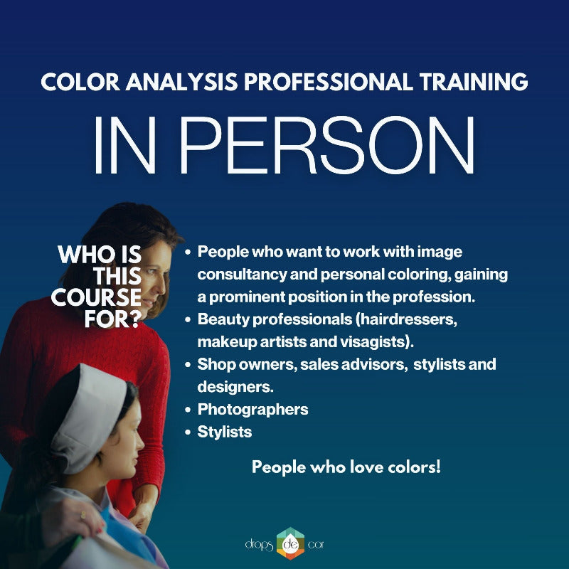 Color Analysis In Person Training Course - Columbus - October 14th