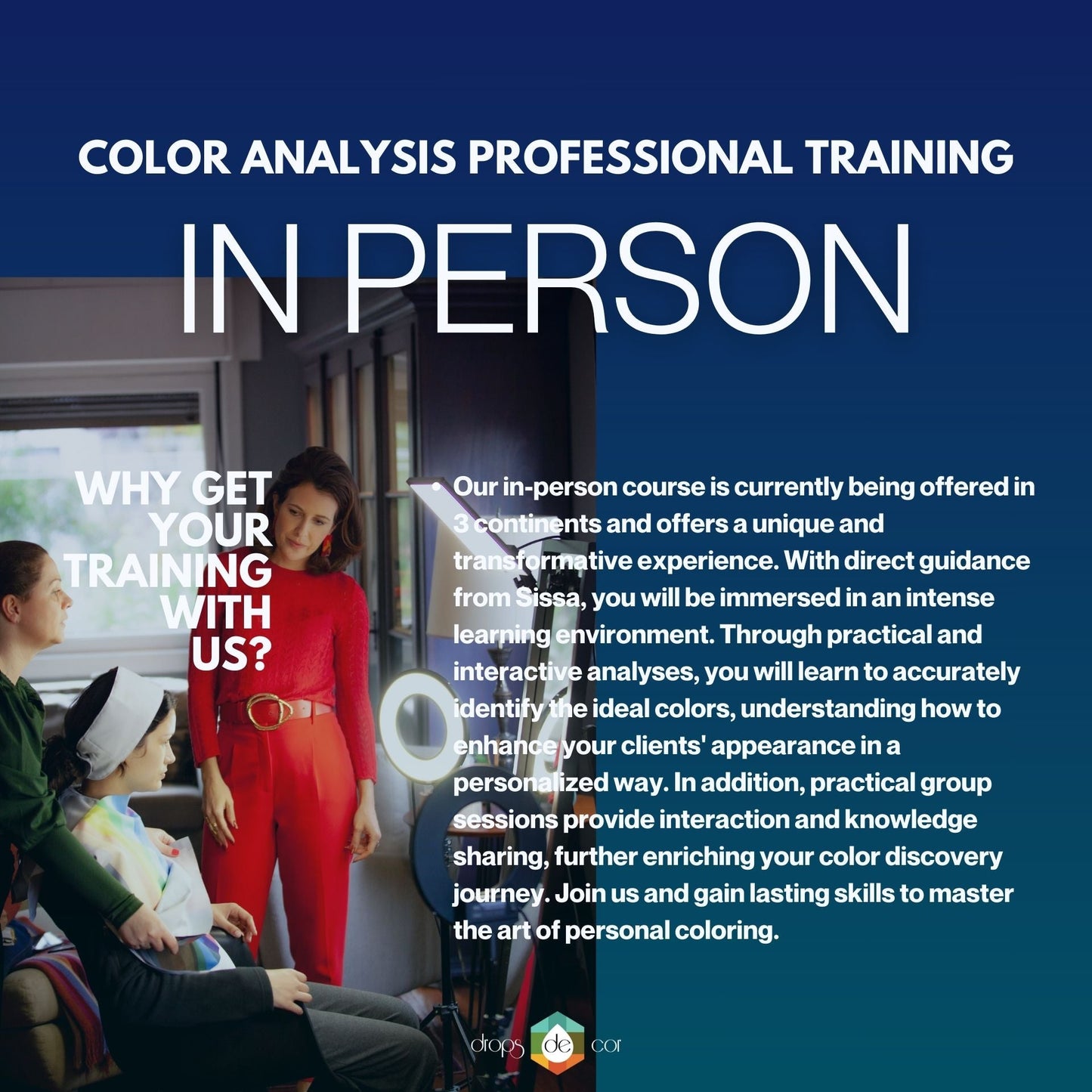 Color Analysis In Person Training Course - Columbus - October 14th