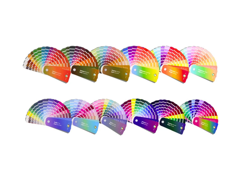 12 color fans