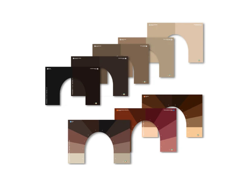 8 hair color charts