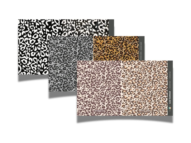 Animal print drapes