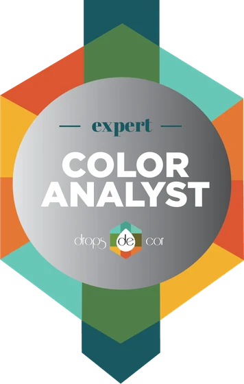 Drops de Cor badge: expert Color Analyst