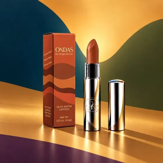 Axé lipstick with its ONDAS carton