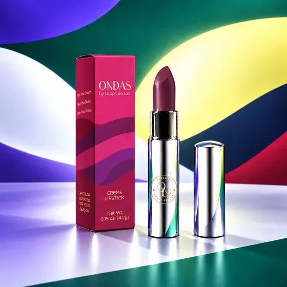 Rio lipstick with its ONDAS carton