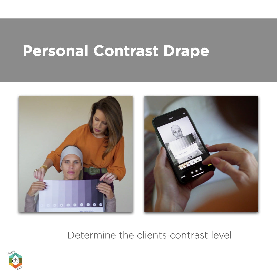Personal Contrast Drape